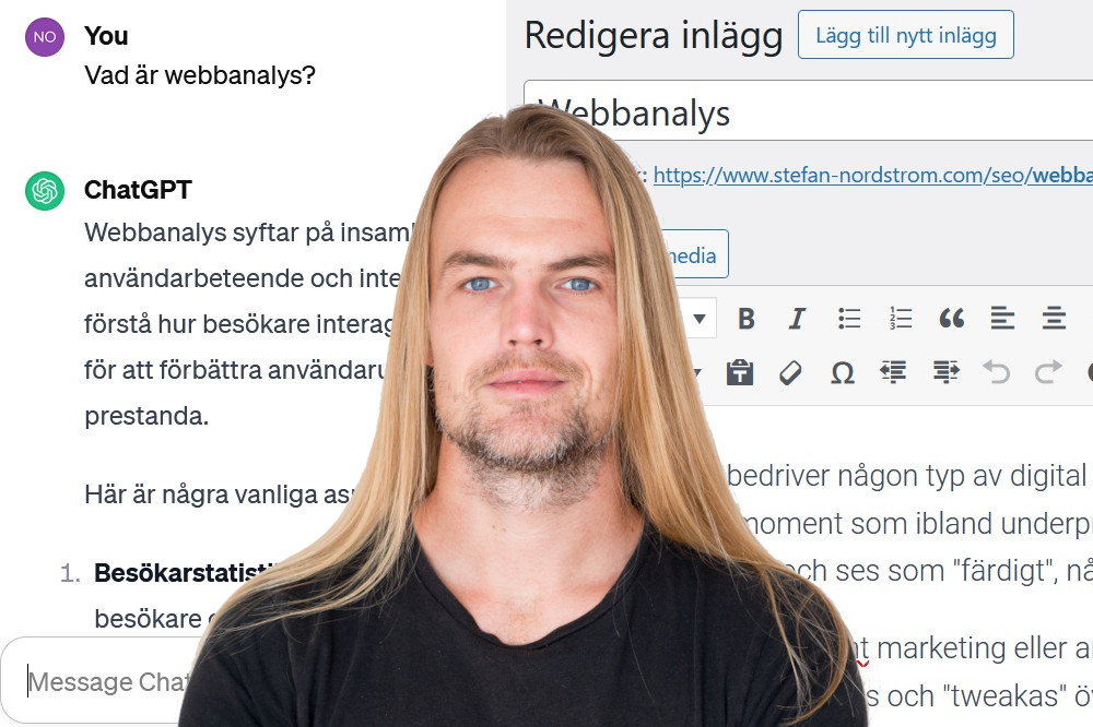 AI-content för at boosta din sajts innehåll